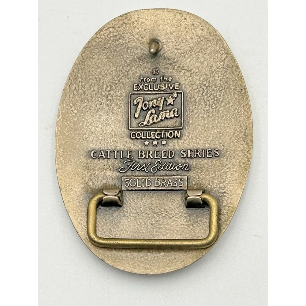 TONY LAMA Beefmaster Bull Cow Sire Belt Buckle Cattle Breed Series FIRST Edition